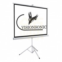 VisionSonic Tripod Projector Screen